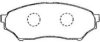 NISSA 410606A00C Brake Pad Set, disc brake